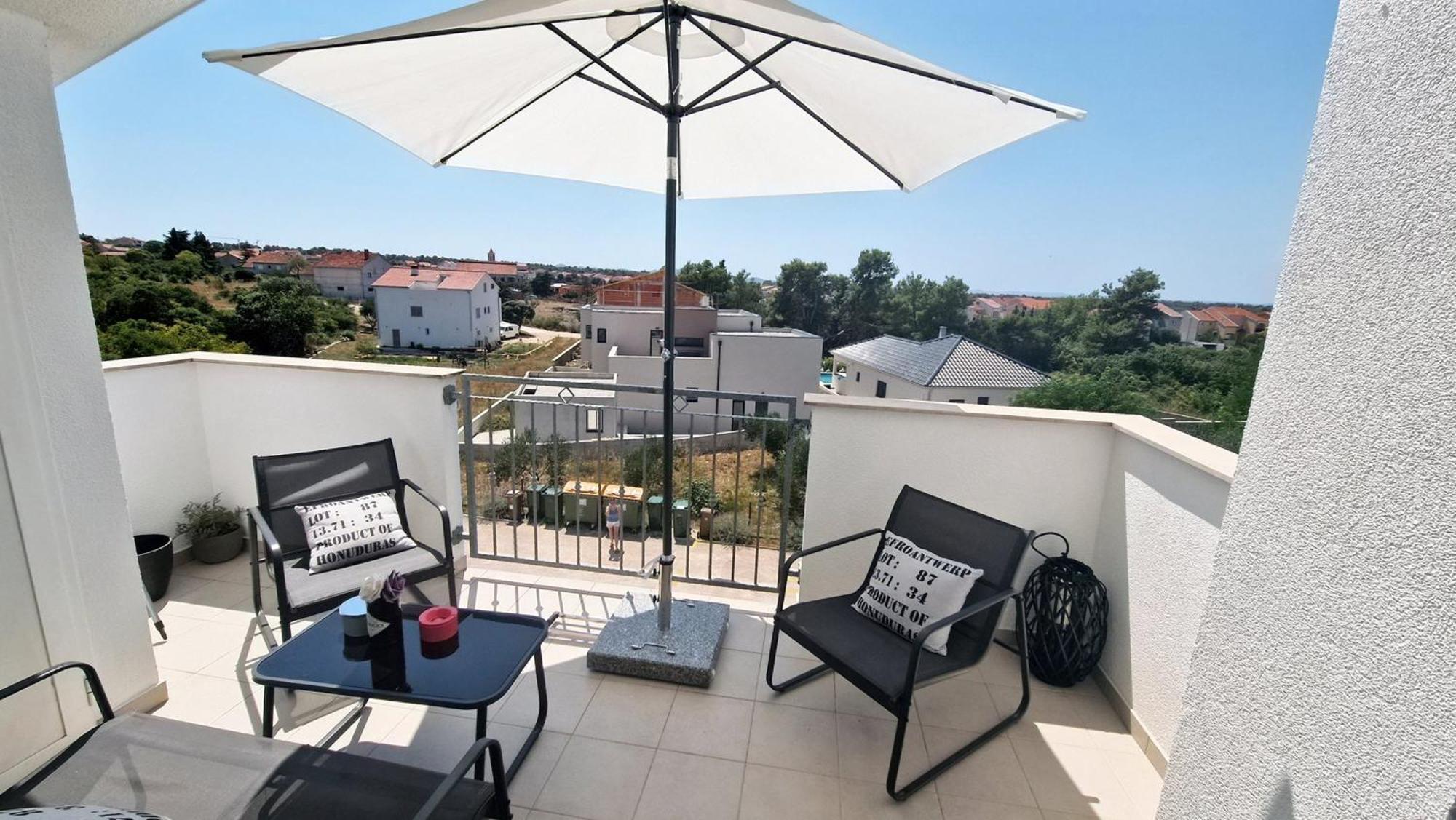 Apartment Malu Sunset Zadar Bagian luar foto